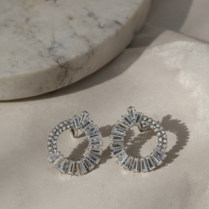 Crystal Loop Elegance Earrings